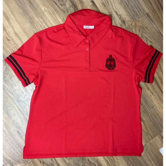 NWB Delta Sigma Theta Polo Shirt and Skirt set Size: X Large - Picture 9 of 13